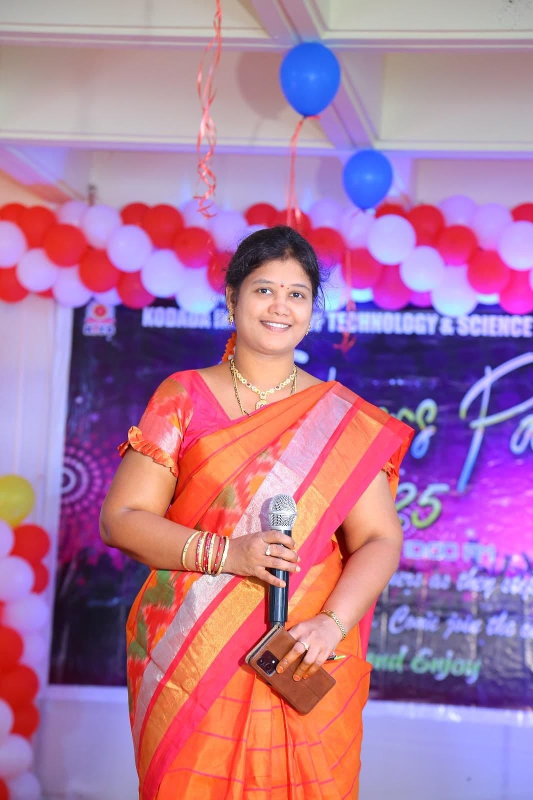 Sravanthi, Head of the Department of Computer Science and Engineering